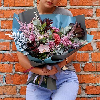 Букет "Тени в полночь" Букет "Тени в полночь"