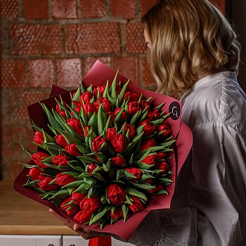 Букет "Просто тюльпаны" Букет "Просто тюльпаны"